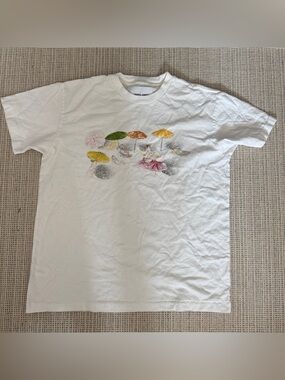 General Admission Russ Pope White Beach T-Shirt Sz M
